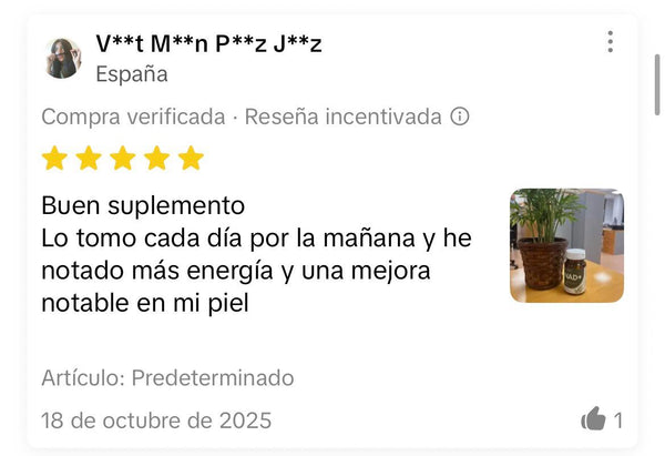 Esto opinan de nuestro suplemento